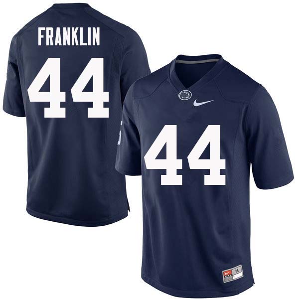 Men #44 Brailyn Franklin Penn State Nittany Lions College Football Jerseys Sale-Navy - Click Image to Close